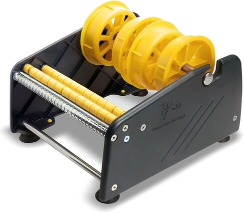 Excell Economy Lightweight Table Label Dispenser (3" Wide/ 77mm): Fits 3" Labels, Easy to Peel Off, and Secure with 4 Suction Cups. Durable Plastic, Adjustable for Different Rolls. (3 Inch) in Kuwait