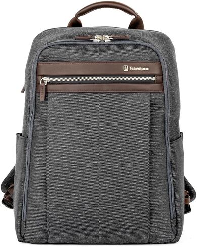 Travelpro Platinum Elite Business Laptop Travel Backpack, Fits up to 16 Inch Laptop, Water Resistant, Men and Women, Black in Saudi Arabia