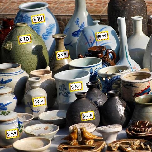 cobee 180 قطعة من ملصقات بيع المرآب، 2 × 3 بوصة ملصق سعر كبير فارغ ملصقات بيع ساحة ملصقات الأسعار ملصقات ملصقات ملصقات بيع قابلة للإزالة لسوق بيع السلع المستعملة للبيع بالتجزئة في ساحة المرآب in Saudi Arabia