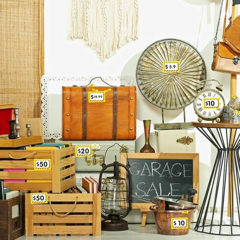 cobee 180 قطعة من ملصقات بيع المرآب، 2 × 3 بوصة ملصق سعر كبير فارغ ملصقات بيع ساحة ملصقات الأسعار ملصقات ملصقات ملصقات بيع قابلة للإزالة لسوق بيع السلع المستعملة للبيع بالتجزئة في ساحة المرآب in Saudi Arabia