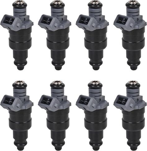 حاقن الوقود متوافق مع دودج B1500 B2500 B3500 رام 1500 رام 2500 رام 3500 داكوتا دورانجو جيب جراند شيروكي 5.2L 5.9L V8 مجموعة من 8 استبدال # RL030778AB in Saudi Arabia