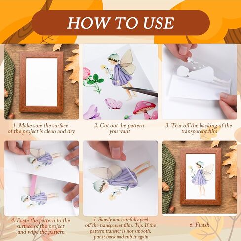 Inspirational Words Rub on Transfers for Crafts - Wxiben 6 Sheets Motivational Words Rub on Transfers for Furniture Butterfly Rub on Transfer Decal for Wood Wall Stickers DIY Craft Home Decor in Saudi Arabia