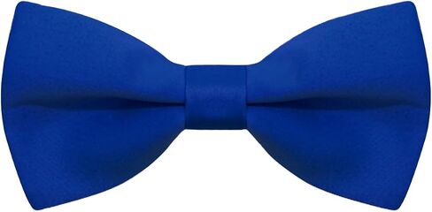 Mantieqingway Black Bow Ties for Men Solid Color Bowties Mens Pre-Tied Adjustable Bow Tie for Graduation Party Wedding in Kuwait