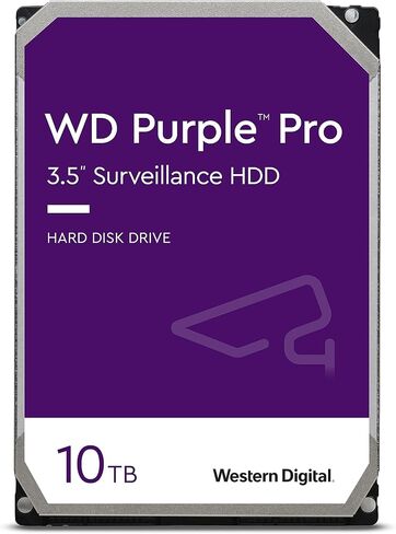 Western Digital 8TB WD Purple Pro Surveillance Internal Hard Drive HDD - SATA 6 Gb/s, 256 MB Cache, 3.5" - WD8002PURP in Saudi Arabia