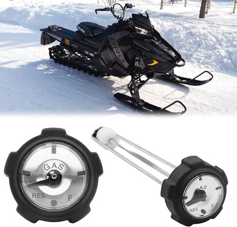 غطاء غاز مقياس الوقود 2511248 متوافق مع Polaris Snowmobile 700 650 600 500 440 Trail Ultra XLT Sport Storm RMK SKS (قطعة واحدة) in Saudi Arabia
