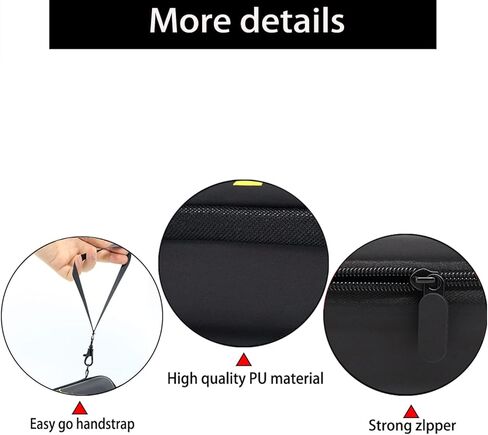 حقيبة تخزين منظمة للألعاب متوافقة مع شخصيات باكوغان/باكوكورز/شخصية المعركة/بطاقات التداول/الألعاب الصغيرة/الدمى الصغيرة، حامل حاوية منظم للحمل الصلب. (صندوق فقط) (42، أزرق-1) in Kuwait