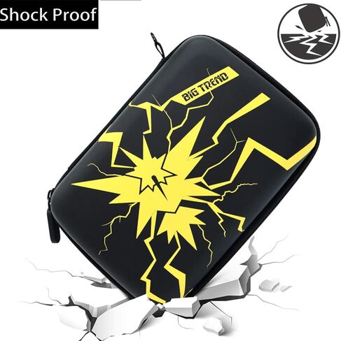 حقيبة تخزين منظمة للألعاب متوافقة مع شخصيات باكوغان/باكوكورز/شخصية المعركة/بطاقات التداول/الألعاب الصغيرة/الدمى الصغيرة، حامل حاوية منظم للحمل الصلب. (صندوق فقط) (42، أزرق-1) in Kuwait