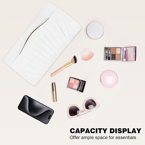 Clutch Purses for Women Formal Dressy Evening Bag Handbags Crossbody Bag for Wedding Cocktail Prom Party Elegance Charm in Kuwait