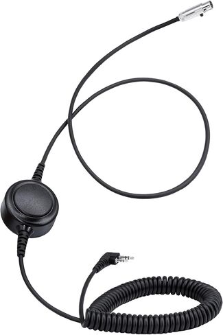 كابل سماعة الرأس Arrowmax 5-Pin PTT متوافق مع Motorola CP200D CP100D R2 DEP450 BPR40D CP200 CP185 BPR40 Yaesu FT-65 FT-25 FT-4X/V in Kuwait