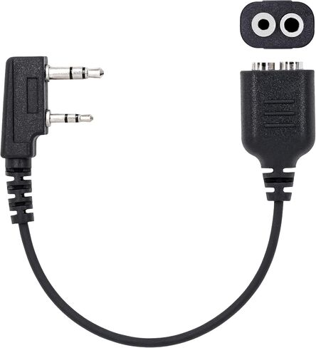 كابل سماعة الرأس Arrowmax 5-Pin PTT متوافق مع Motorola CP200D CP100D R2 DEP450 BPR40D CP200 CP185 BPR40 Yaesu FT-65 FT-25 FT-4X/V in Kuwait