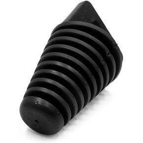 uxcell Green Rubber Motorcycle Muffler Wash Plug Fit for 33-62mm Outlet Dia