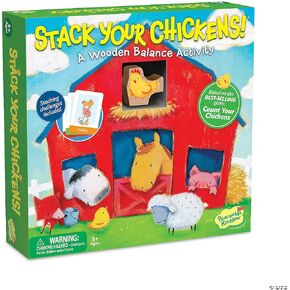 Peaceable Kingdom Stack Your Chickens Stacking Game
