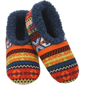 Snoozies Women’s Nordic Cozy Sherpa Fleece Non Skid Slipper Socks