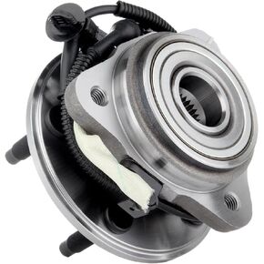 SCITOO Wheel Hub Assembly 515003 Fit 1995-2001 For Ford Explorer For Ford Ranger For Mazda B4000 For Mercury Mountaineer 5 Lugs New Front Hub Bearing Assembly with ABS Sensor 1 pair