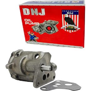 DNJ OP1122 Oil Pump for 1981-2006 / Dodge, Jeep/Cherokee, Comanche, Dakota, Grand Cherokee, Wagoneer, Wrangler / 2.5L, 4.0L / OHV / L4, L6 / 12V, 8V / 150cid, 153cid, 242cid / VIN P, VIN S
