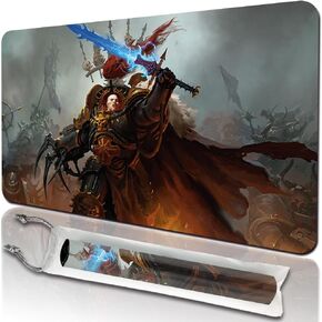 Playmats Size 24x14in Free Storage Bags - Ideal for Card Game Enthusiasts MTG TCG Playmat Mouse Pad (Liliana vess and chandra)
