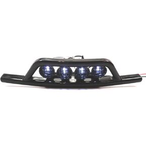 Apex RC Products / RPM RC Products Front Bumper W/LED Lights Combo - Compatible with Traxxas Slash 4x4#2003