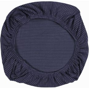 أغطية Yikko الناعمة القابلة للتمدد من الألياف اللدنة، أغطية كرسي متعددة الألوان من نسيج حبوب الذرة مناسبة للمكتب وغرفة الطعام والبار ووسائد مقعد كرسي الزفاف، ديكور منزلي قابل للغسل وقابل للإزالة (2، بيج) in Kuwait