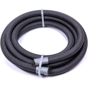 FRAGOLA Hose, 6 an, 10 ft, Braided Fire Retardant Fabric, Wire Reinforced, PTFE, Black, Each