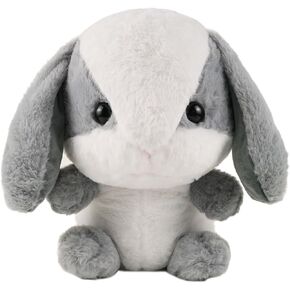 Plush Bunny Backpack for Women with Pockets (White)