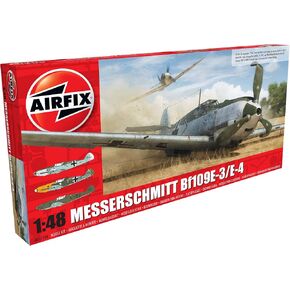 Airfix Junkers Ju87R-2/B-2 Stuka 1:48 WWII Military Aviation Plastic Model Kit A07115, Red