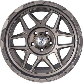Michael Pro 18 Inch Wheel - Compatible 4x4 18" Jeep Rubicon & More - Premium Quality Wheels for Off-Road Adventures - Bronze