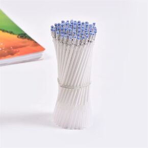 20 Pcs White Gel Pen Refills, Glitter and Metallic Gel Pen Refills, Gel Ink Pen Replacement Coloring Pens Art Marker for Crafting Drawing，Pens and Refills（0.7mm）