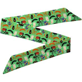 BBTDIN Halloween Handbag Scarf Halloween Neckerchief Halloween Purse Handle Scarves Halloween Neck Tie Scarf NSF03