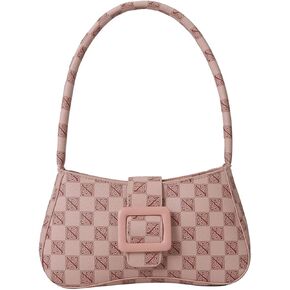 Small Checkered Bag with Top Handle Purses for Women Shoulder Bag for Women