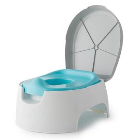 Ingenuity Prepare to Potty 3-in-1 System - Potty Training Toilet, Topper, Step Stool, Easy Setup, for Toddlers Ages 18 Months+
