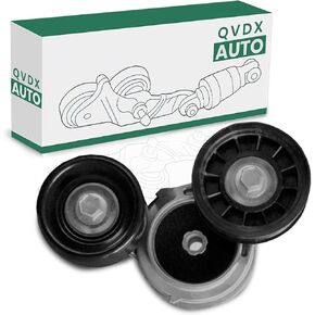 Premium Belt Tensioner Assembly with Pulley | Compatible with Chrysler, Dodge, Ram, Mitsubishi, and Jeep Models | Optimal Drive Tension & Enhanced Drive Stability