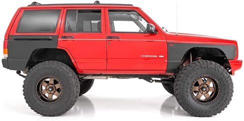 طقم درع للجسم بالكامل من Rough Country لسيارة جيب شيروكي XJ - 1984-1996 - 10580 in Kuwait