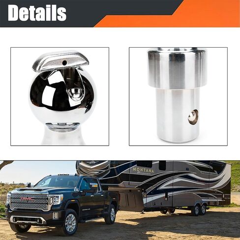 60618 Gooseneck Hitch Kit 2-5/16-In Ball Compatible with 2013-2023 Ram 2500 3500-30,000 LBS GTW in Saudi Arabia