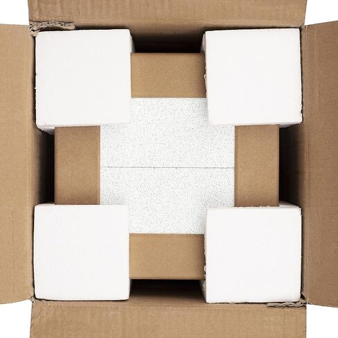 طوب النار العازل، أفران تسخين الفرن والمواقد، 9 × 4.5 × 2.5 بوصة، 8 عبوات (لون بيج) in Kuwait