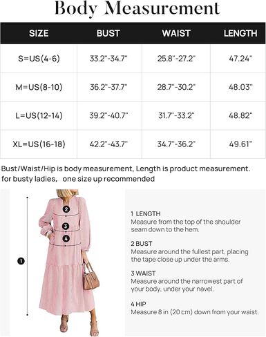 فساتين ماكسي نسائية NENONA 2024 مخططة بأكمام طويلة ورقبة على شكل V كاجوال فضفاضة متدرجة مع جيوب in Kuwait