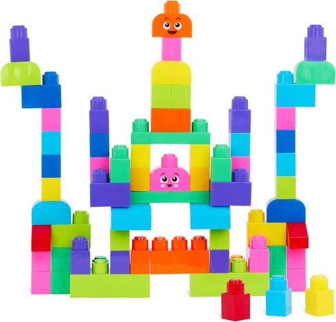 Battat Education – Locbloc Counting Blocks – Building Blocks for Toddlers – Number Blocks – Learning Building Blocks – Stacking Blocks – 12 Months + (107 Pcs) in Kuwait