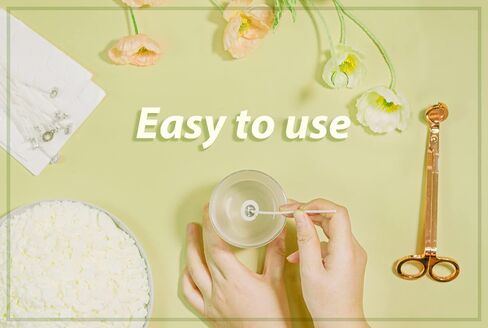 All Natural Soy Wax for Candle Making, 2.5lb Candle Wax with Candle Making Kit with Wax Melting Pot, Candle Wicks, Wicks Stickers, Wicks Centering Devices, Candle Making Supplies Vegan Cruelty Free in Saudi Arabia