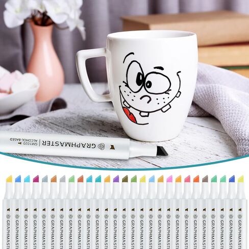 أقلام تحديد فنية بفرشاة ذات طرفين مكونة من 48 لونًا، أقلام تحديد صبغ جلدية ذات طرف مزدوج ساطعة مع صندوق تخزين، قلم صبغ أقلام فرشاة ذات طرف مزدوج لرسم التلوين، وإصلاح الأحذية من خدوش الأثاث in Kuwait