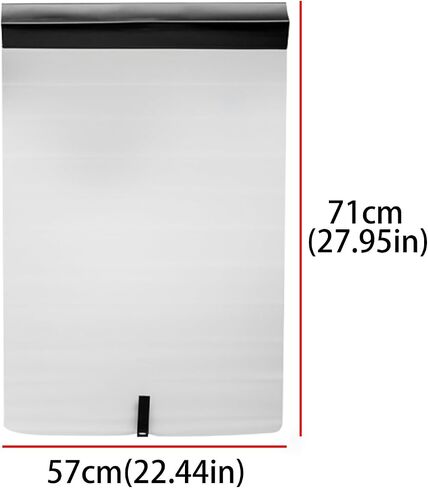 Window Tint Tools 2Pcs Car Door Panel Covers Waterproof Tinting Tools for Window Tinting Application - Black in Saudi Arabia