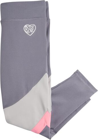 Body Glove Girls' Leggings Set - 3 Piece Windbreaker, T-Shirt, Leggings - Athleisure Outfit Set for Girls (2T-6X) in Saudi Arabia