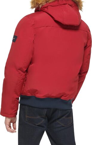 Tommy Hilfiger Men's Arctic Cloth Quilted Snorkel Bomber Jacket in Saudi Arabia