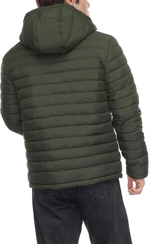 Rokka&Rolla Men's Lightweight Water-Resistant Quilted Puffer Jacket in Saudi Arabia