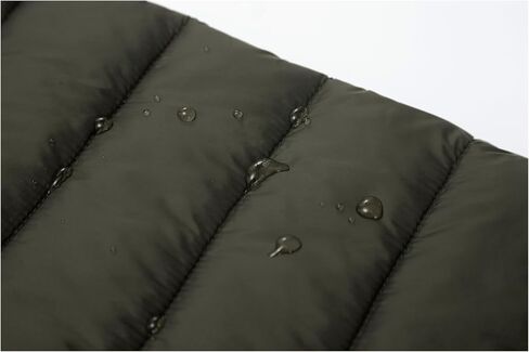 Rokka&Rolla Men's Lightweight Water-Resistant Quilted Puffer Jacket in Saudi Arabia