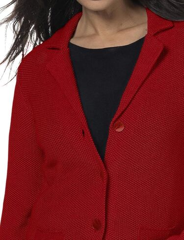 IDEALSANXUN Womens Knit Blazer Casual Lightweight Spring Fall Sweater Jackets Cardigan Coat in Kuwait