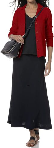 IDEALSANXUN Womens Knit Blazer Casual Lightweight Spring Fall Sweater Jackets Cardigan Coat in Kuwait