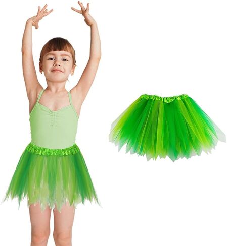 St. Patricks Day Irish Adult Tutu Skirt Green Star Fluffy Tulle Skirt Irish Party Costume for Women and Girls in Saudi Arabia