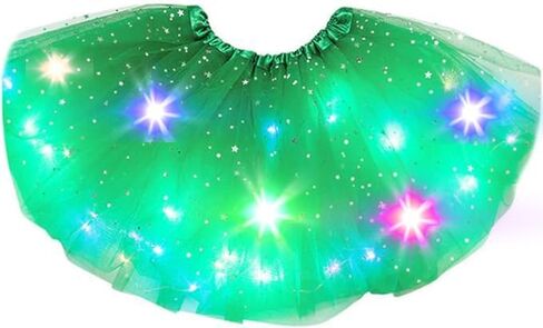 Light up Tutu Skirts LED Tulle Tutu Skirt Ballet Dance Tutus Layered Rave Costumes for Women and Girls in Kuwait