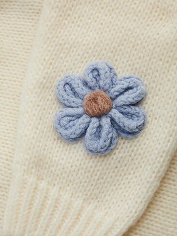 CIDER Women’s Floral Cropped Cardigan Cute Flower V Neck Button Down Trendy Sweater in Kuwait