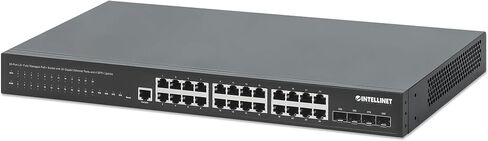 Intellinet 10 Port Gigabit L2+ Managed PoE++ Ethernet Switch with 2 SFP Uplink Slots - 424W Power Budget, Self-Healing, Cloud Management, 19" Rackmount –3 Yr Mfg Warranty-562003 in Kuwait