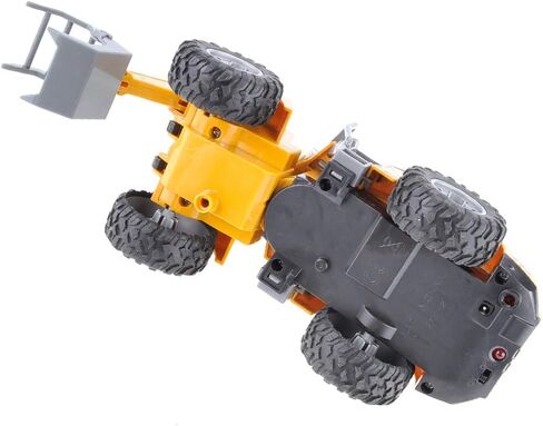 PowerTRC Remote Control Functional Construction Excavator Claw Vehicle Truck with Light | 1/30 Scale RC Battery Powered Engineering Digger Truck Car for Kids | Perfect for Beach Trips in Saudi Arabia